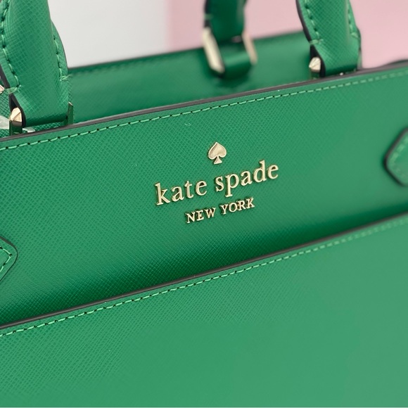 Kate Spade Staci Medium Satchel and Wallet Set Green - Picture 10 of 13
